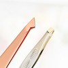 Unique Bargains Thread Stainless Steel Eyebrow Tweezers Rose Gold Tone 2 Pcs - image 2 of 4