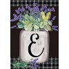 Briarwood Lane Everyday Garden Flag 12x18 For Outdoor Farmhouse Monogram Letter E Garden Flag Flags For Outside - 3 of 4