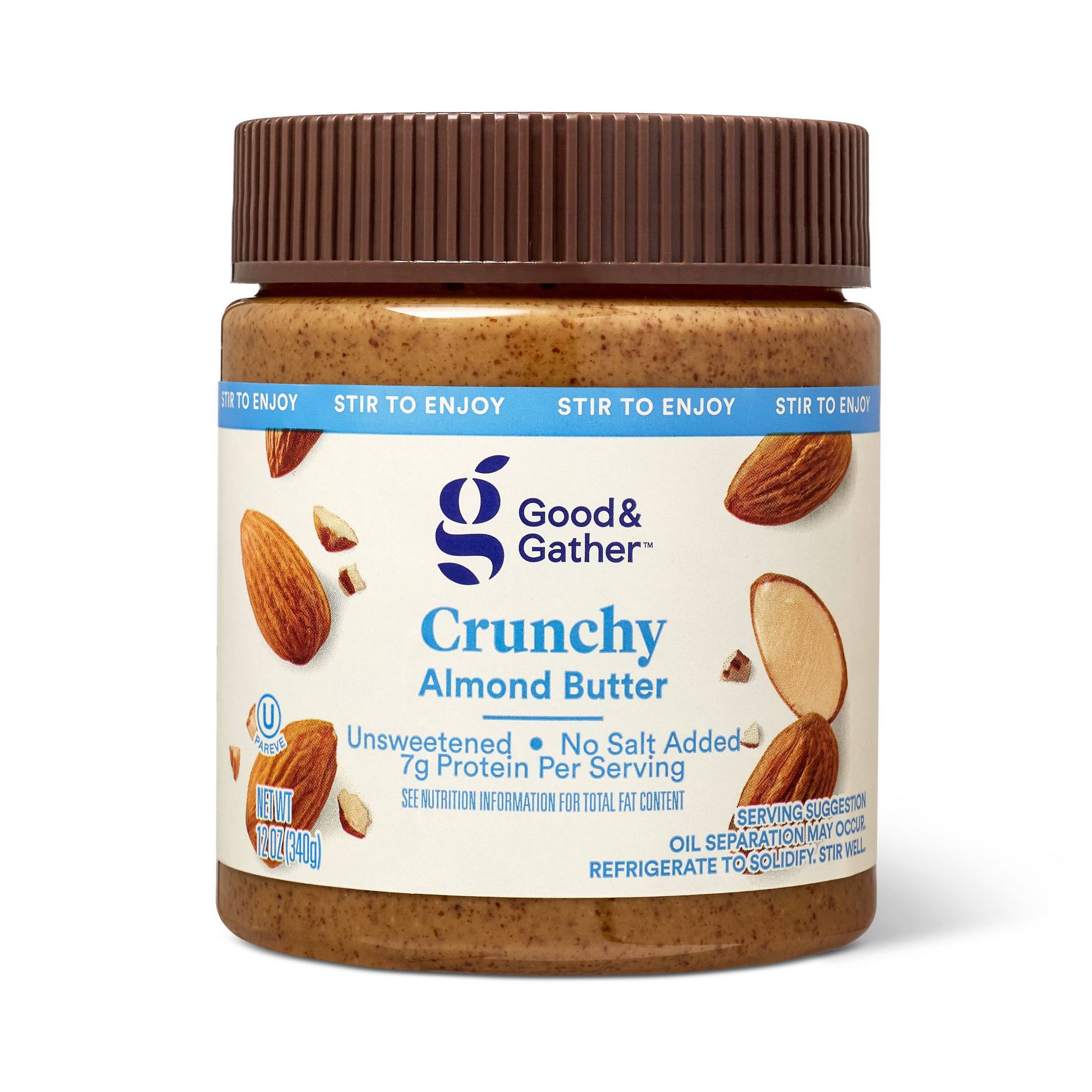 Stir Crunchy Almond Butter - 12oz - Good & Gather™