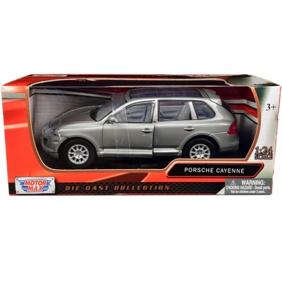 Scale Model Collector Car 1:24 for Porsche Cayenne Turbo SUV Metal Diecas  Car Model Miniature Car Birthday Present Souvenir Miniatures Diecast