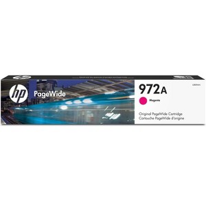 HP Inc. 972A Magenta Original PageWide Cartridge, ~3,000 pages, L0R89AN - 1 of 4