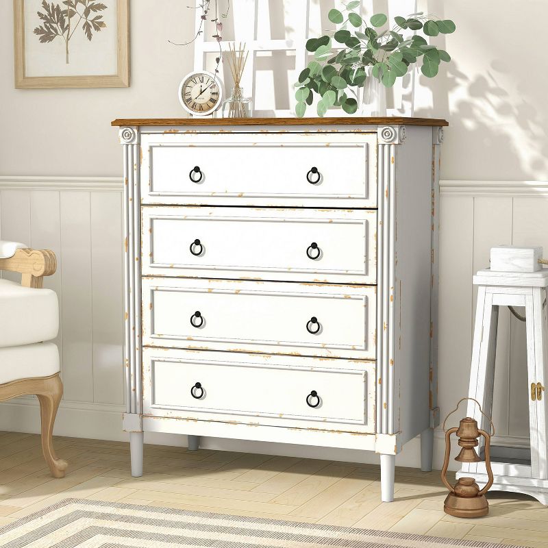 Latimer Traditional 4 Drawer Chest - HOMES: Inside + Out, 3 of 12
