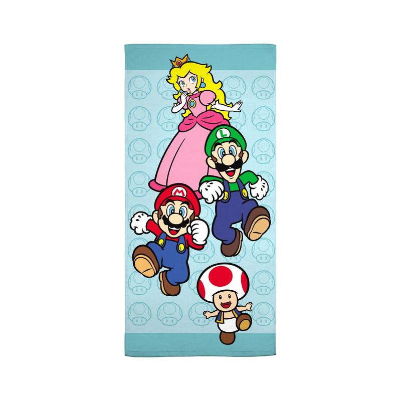 Mario Beach Towel - Super Mario, 1 of 4