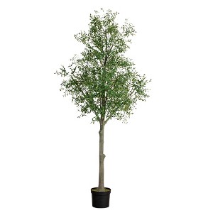 Nearly Natural 12-ft Giant Artificial Olive Tree - 1 of 4