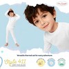 City Threads Boys USA-Made Soft & Cozy Thermal Long Johns 2-Piece Set - Warm Base Layer & Loungewear - 4 of 4