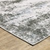 Oriental Weavers Malibu MAL02 Grey / Blue Indoor Area Rug - 2' x 8' - 2 of 4