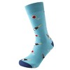 Men's Blue Color Novelty Socks - 2 of 3