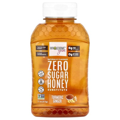 Wholesome Yum Zero Sugar Honey Substitute, Turmeric Ginger, 11 oz (312 g)