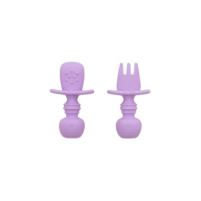 Bumkins Silicone Chewtensils - Lavender