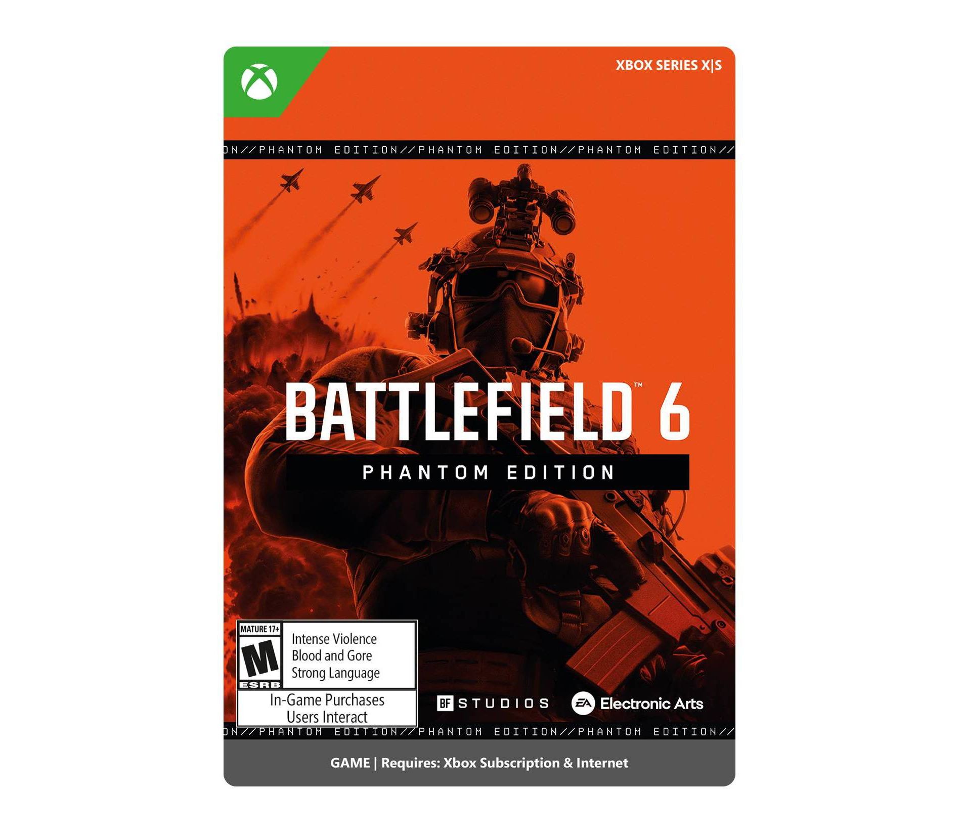 BATTLEFIELD 6: PHANTOM EDITION - Xbox Series X|S (Digital)