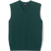 Lands' End School Uniform Men's Cotton Modal Fine Gauge Sweater Vest - 2 of 3