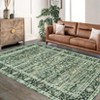 COZONY Vintage Style Reversible Area Rug, Non-Slip Machine Washable Soft Boho Rug for Living Room and Bedroom - 3 of 4