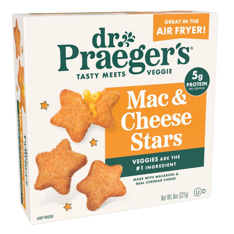 Dr. Praeger's Frozen Mac and Cheese Stars - 8oz, 3 of 4