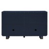 Okak 4-Door Buffet Cabinet with Arc Handles, Wood Storage Sideboard Adjustable Shelves for Dining & Living Room - 2 of 4