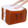 REGALWOVEN Storage Moving Bags for Organizing Bedroom Comforter Closet Organizers and Storage with Handles - 4 of 4
