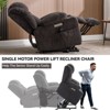 NicBex Chenille Lift Recliner Chair for Elderly,Massage Chairs with Vibration Massage and Lumbar Heating,Modern Reclining Chairs for Living Room - 4 of 4
