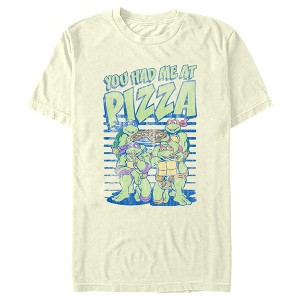 Men's Teenage Mutant Ninja Turtles Distressed You Had Me at Pizza T-Shirt - 1 of 4