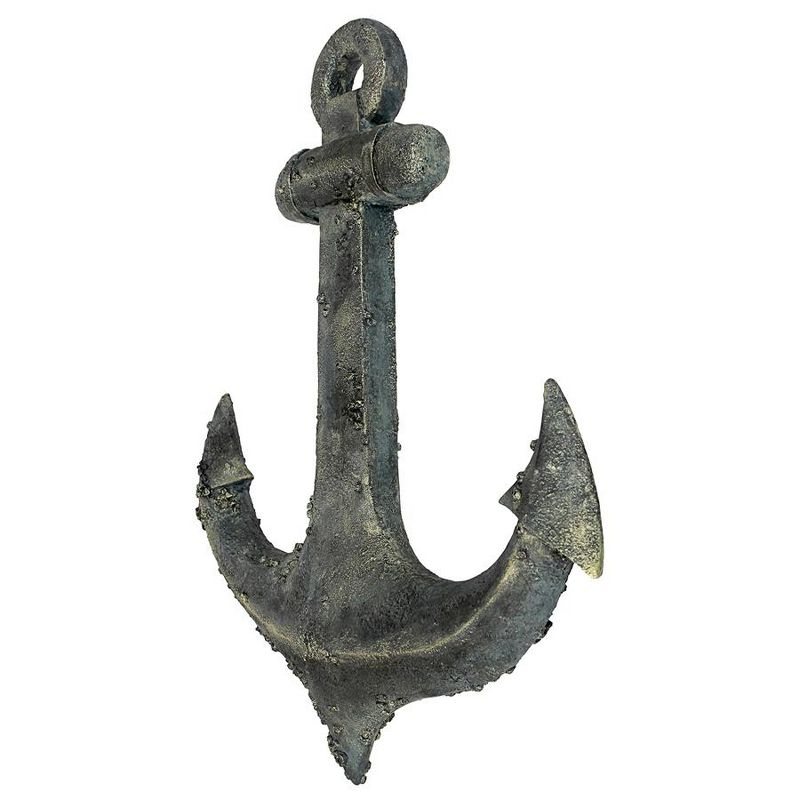 Design Toscano Ahoy There Maritime Anchor Wall Sculpture, 3 of 7