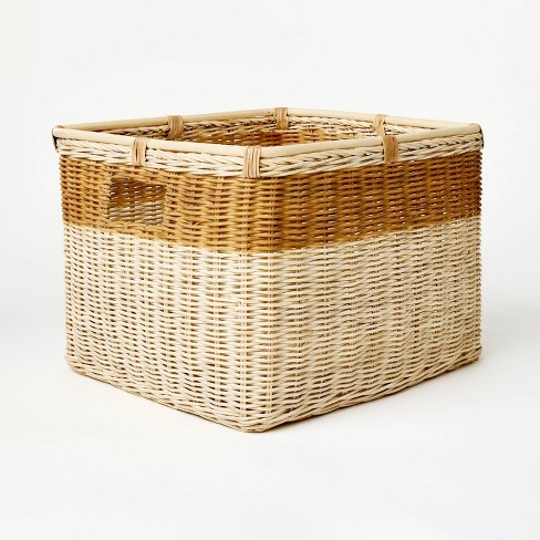 Small rattan cube discount set