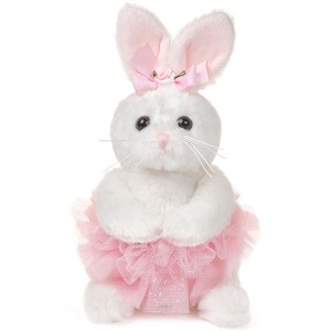 Bearington Lil' Twirls Ballerina 6 Inch Bunny Plush Stuffed Animal - Stuffed Bunny - Ballerina Bunny - Pink - 1 of 4