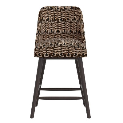 Skyline Furniture Sherrie Counter Height Stool in Pattern