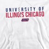 University of Illinois Chicago Official Stacked Adult Pull-Over Hoodie - 2 of 4
