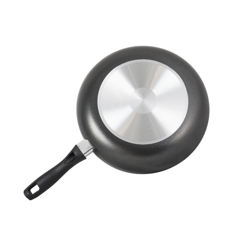 Oster Clairborne 12 Inch Aluminum Frying Pan in Charcoal Grey, 5 of 6