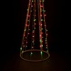 Northlight Lighted Outdoor Christmas Cone Tree with Star- 6' - Red and Green Lights - 4 of 4