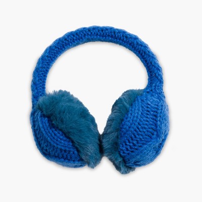 Turtle Fur Ear Muffin Earmuffs - Women's Faux Fur Lined Winter Ear Warmers