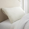 Whisper Organics Organic Cotton Waterproof Pillow Protector Set – Breathable, Noiseless, GOTS Certified – 2ct - 2 of 4
