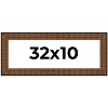 PosterPalooza | Panoramic Museum Black Picture Frame - UV Acrylic, Foam Board Backing, Hanging Hardware - 2 of 4