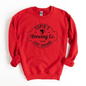 Simply Sage Market Women's Graphic Sweatshirt Cupid Brewing Co - 1 of 3