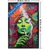 Trends International Ray Heere - Marijuana Popart 2 Framed Wall Poster Prints - 3 of 4