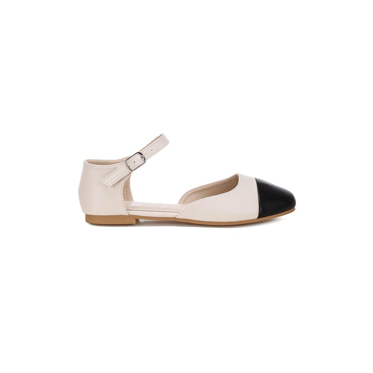 Обувь London Rag Womens Clevea Dual Tone Pin Buckle Ballet Flats 9 — фото 3