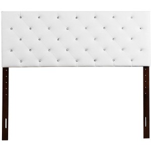 Passion Furniture Super Nova 2 Tufted Queen Headboard - 1 of 4