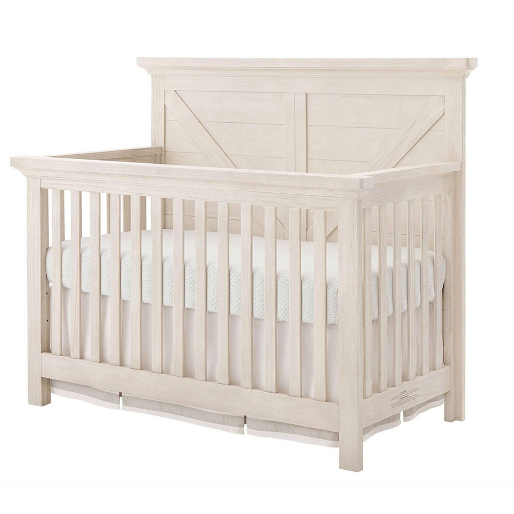 Photos - Cot Westwood Design Westfield Convertible Crib Brushed - White