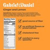 Gabriel & Daniel Organic Instant Oatmeal – Ginger, Lemon & Almonds | Gluten-Free, Non-GMO,| Healthy, Quick Breakfast – 6 Pack - 4 of 4