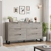 7 Dresser for Bedroom,55" Freestanding Horizontal Drawer with Storage - 2 of 4