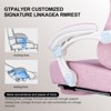 GTPLAYER Gaming Chair, Computer Office Chair with Pocket Spring Cushion, Linkage Armrests and Footrest - 4 of 4
