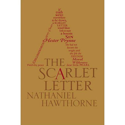 The Scarlet Letter - (Word Cloud Classics) by  Nathaniel Hawthorne (Paperback)