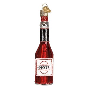 Old World Christmas Blown Glass Ornament for Christmas Tree, Hot Sauce - 1 of 3
