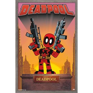 Trends International Marvel Comics - Deadpool - Statue Framed Wall Poster Prints - 1 of 4