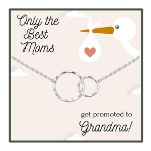 New Grandma Necklace – Pregnancy Annoucement Gift for Her - 1 of 4