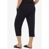 ellos Women's Plus Size Tie-Front Capri - 3 of 4