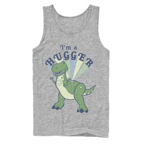 Men's Toy Story I'm a Hugger Rex Tank Top - 1 of 4