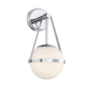 Savoy House Polson 1 - Light Wall Light in  Polished Chrome - 1 of 4