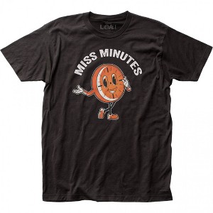 Mens Marvel Studios Loki Series Miss Minutes Clock T-Shirt - 1 of 2