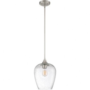Quoizel Lighting Towne 1 - Light Pendant in  Brushed Nickel - 1 of 4