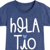 Girls' - Instant Message - Hola Tio Fitted Short Sleeve Graphic T-Shirt - 2 of 4