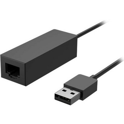 Microsoft Surface USB 3.0 Gigabit Ethernet Adapter - Data Transfer Rates of Up to 1 GBPS - 1 x RJ-45 Port - 1 x USB 3.0 Port